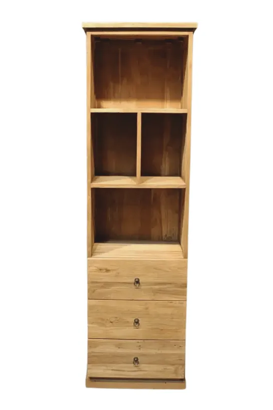 Teak vakkenkast / kolomkast