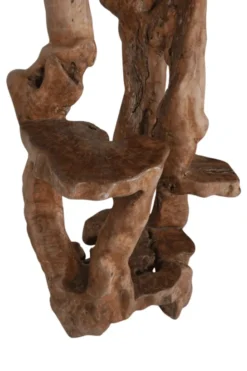 Unieke grote houten etagere/ plantentafel