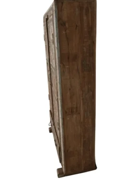 Unieke verweerde Indiase kast – authentiek en stijlvol 90 cm