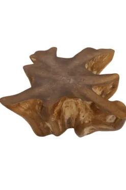 Unieke Wortel Teak Salontafel – Stervorm