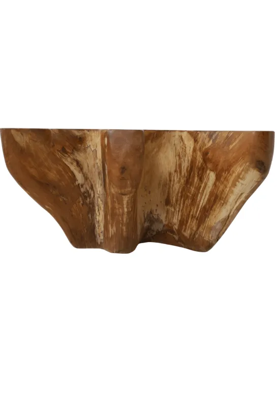 Unieke Wortel Teak Salontafel – Stervorm