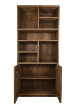Vakkenkast 100 cm van Gerecycled Teak Hout