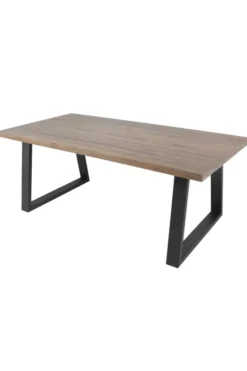 Vergrijsde eettafel blad 200×100 cm