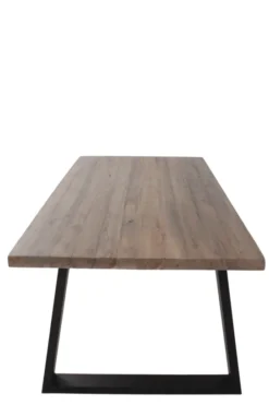 Vergrijsde eettafel blad 200×100 cm