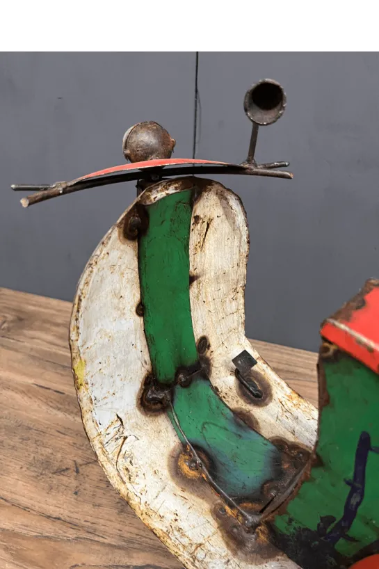 Vespa scooter decoratie
