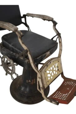 Vintage Oude Kappersstoel uit India