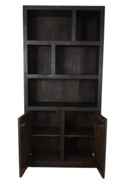 Walnoot kleurige Vakkenkast – 100 cm breed
