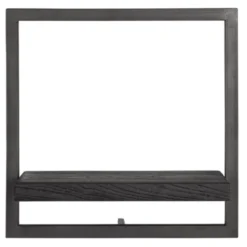 Wandplank M voor aan de muur zwart – Selfmate collectie type B