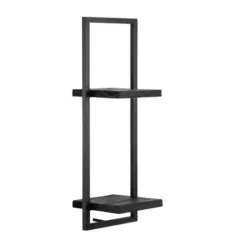 Wandrek voor aan de muur zwart – Selfmate collectie type D