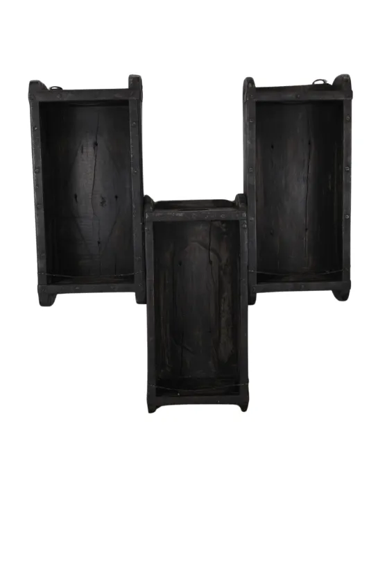 Wijnfleshouder van Oude Zwarte Brick Mold