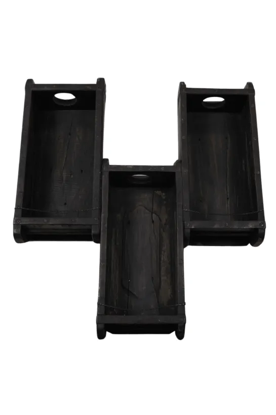 Wijnfleshouder van Oude Zwarte Brick Mold