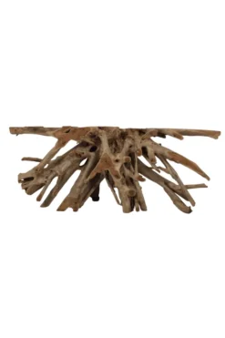 Wortel teak houten side table