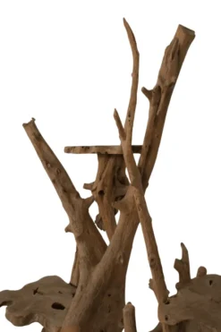 Wortelteak Kattenpaal / Etagère