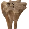 Wortel teak pilaar