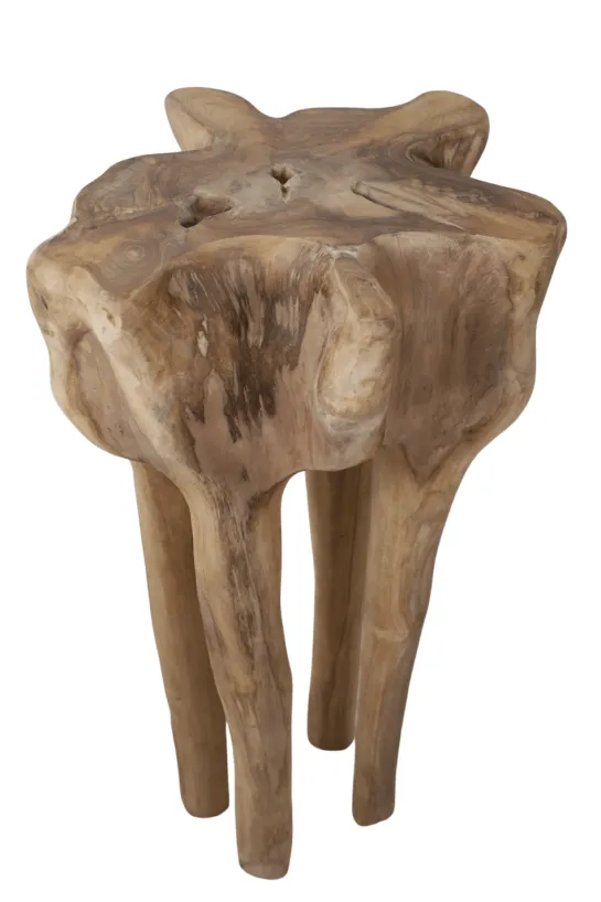 Wortel teak pilaar