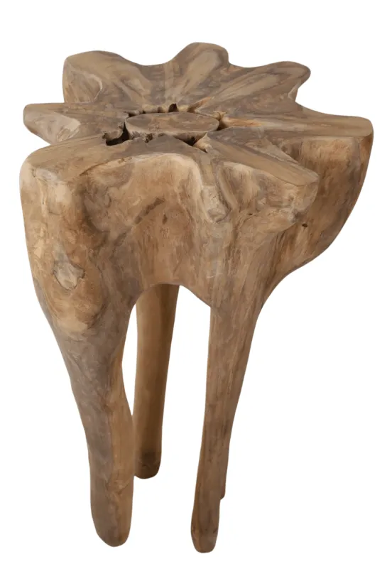Wortel teak pilaar