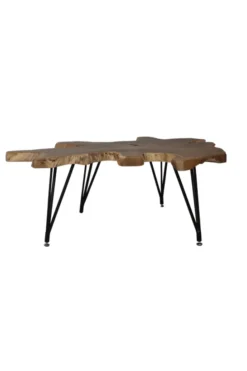 Wortel teak salontafel