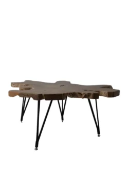 Wortel teak salontafel