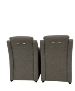 2x Eetkamerstoel Boss Grijs