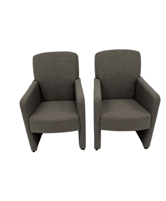 2 x Eetkamerstoel Morris grijs