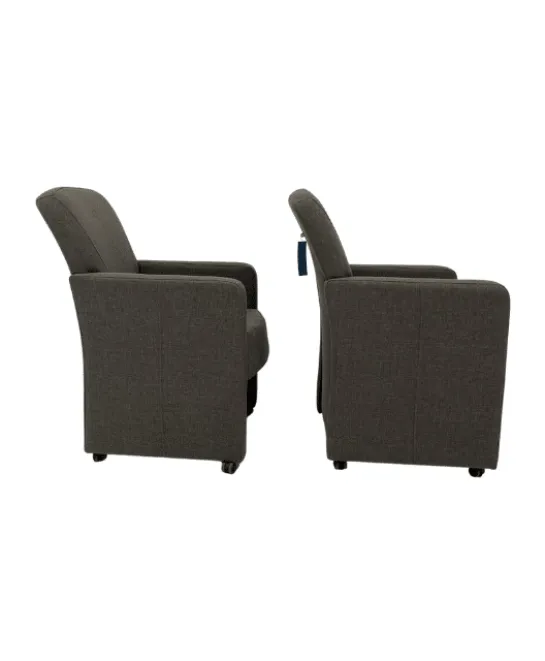 2 x Eetkamerstoel Morris grijs