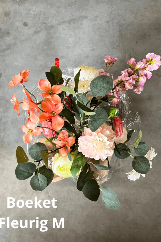 Zijde Boeket Fleurig