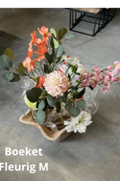 Zijde Boeket Fleurig