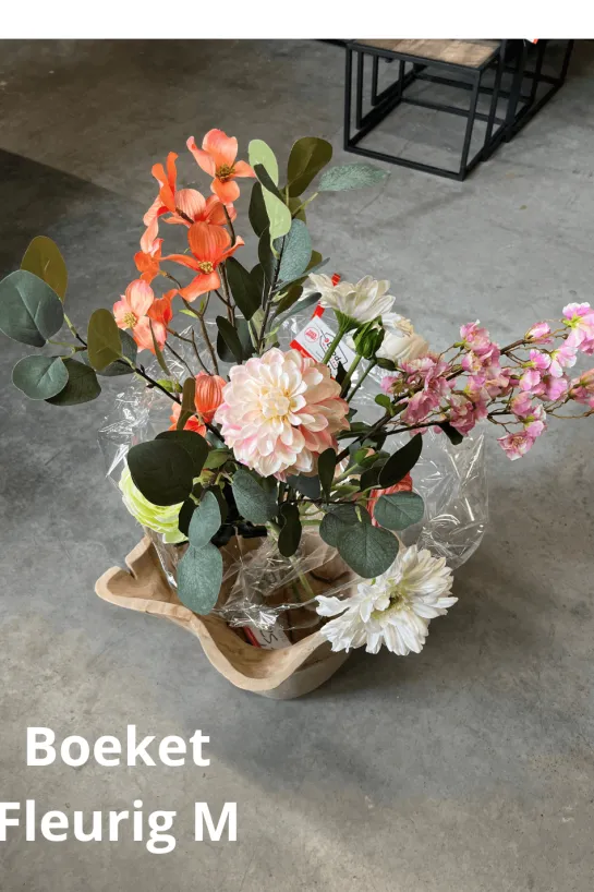 Zijde Boeket Fleurig