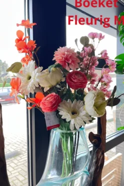 Zijde Boeket Fleurig