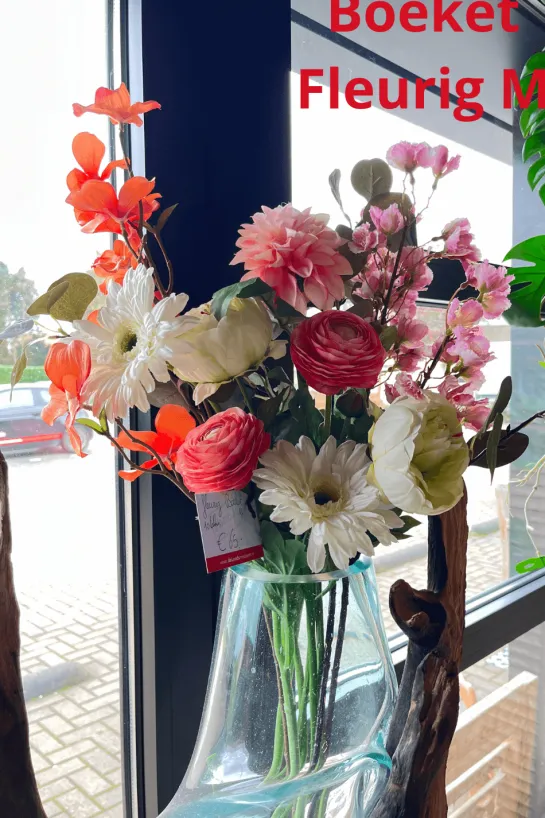 Zijde Boeket Fleurig