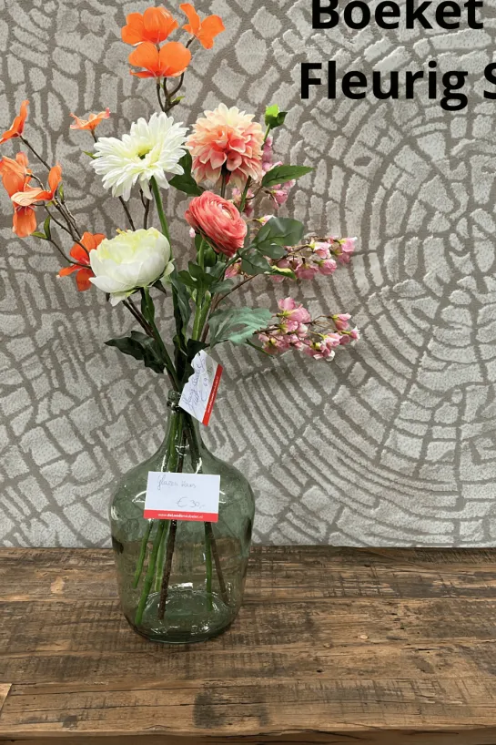 Zijde Boeket Fleurig
