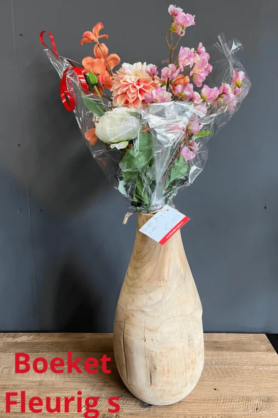 Zijde Boeket Fleurig