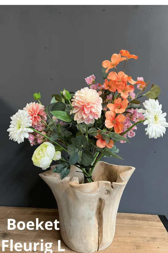 Zijde Boeket Fleurig