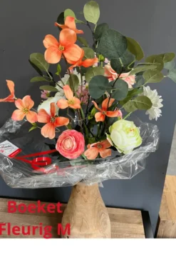 Zijde Boeket Fleurig