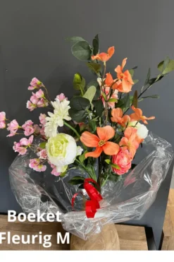Zijde Boeket Fleurig