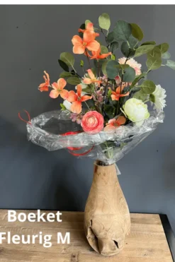 Zijde Boeket Fleurig