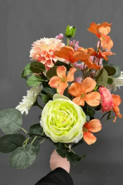 Zijde Boeket Fleurig