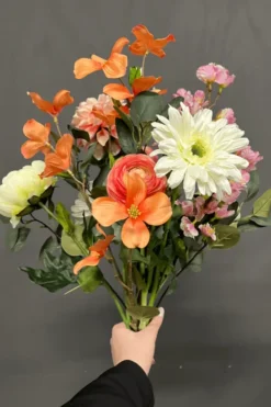Zijde Boeket Fleurig