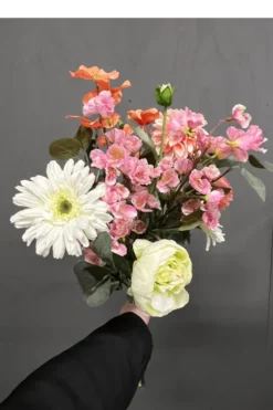 Zijde Boeket Fleurig