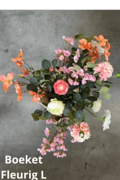 Zijde Boeket Fleurig