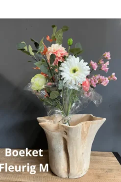Zijde Boeket Fleurig