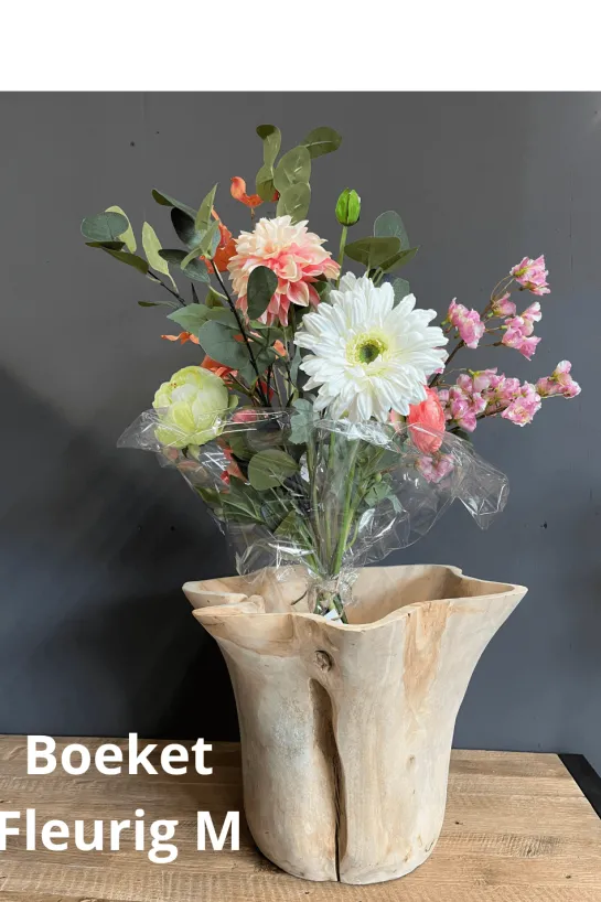 Zijde Boeket Fleurig