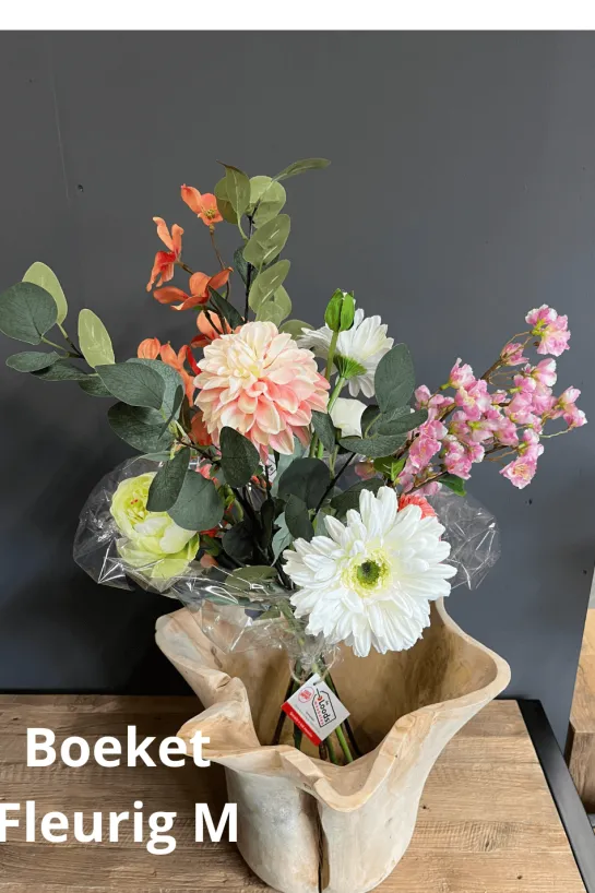 Zijde Boeket Fleurig
