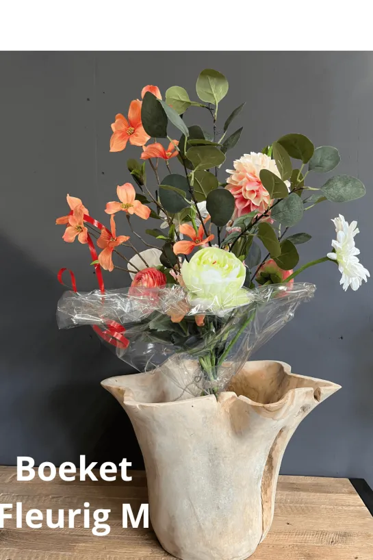 Zijde Boeket Fleurig