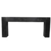 Zwarte Houten Balken Sidetable