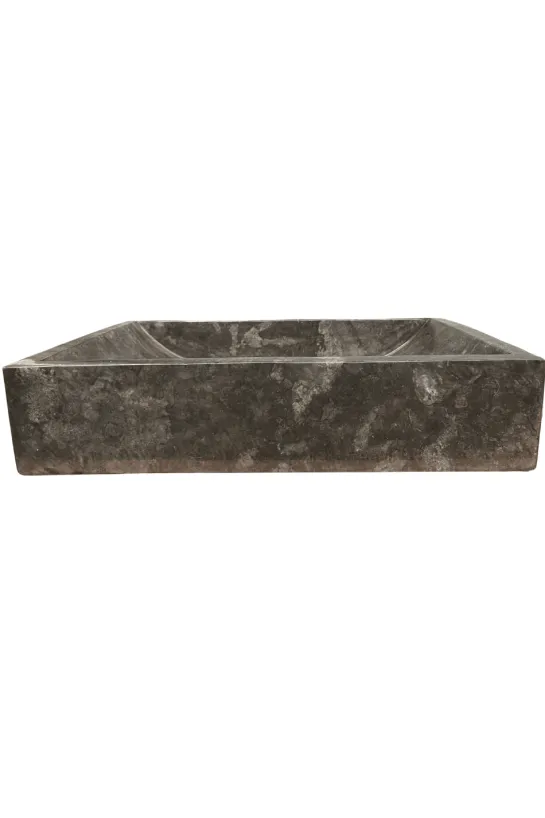 Zwart marmeren wasbak