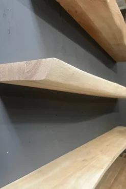 Zwevende Acacia Houten Planken – Naturel Eiken Look