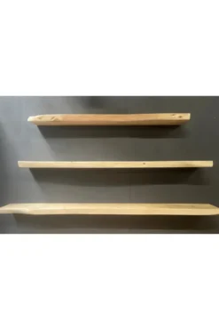 Zwevende Acacia Houten Planken – Naturel Eiken Look